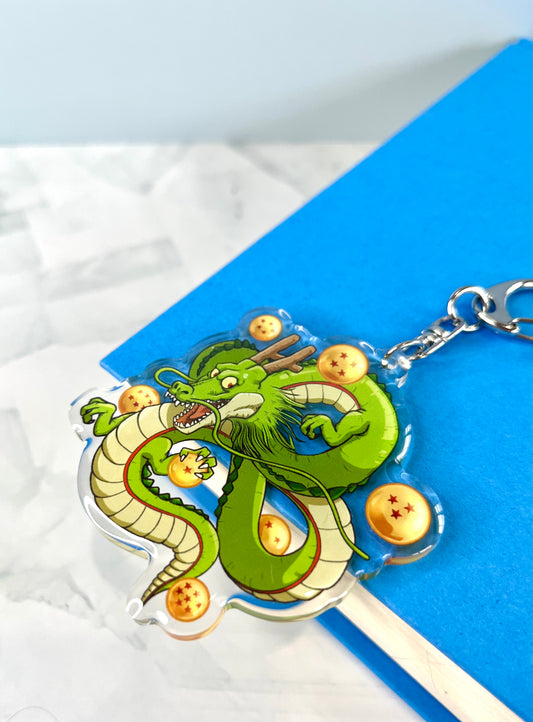 Smiling Dragon Keychain