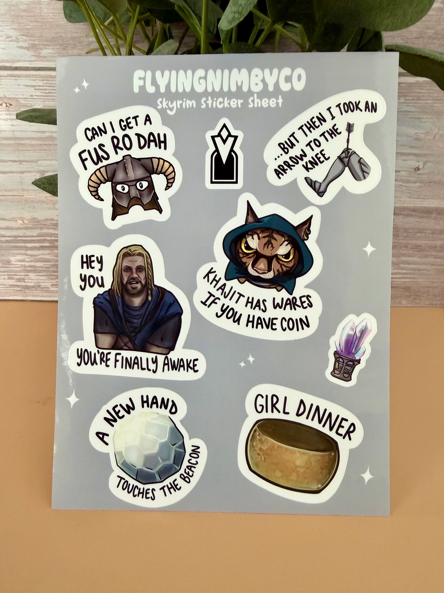 Fantasy RPG Sticker Sheet