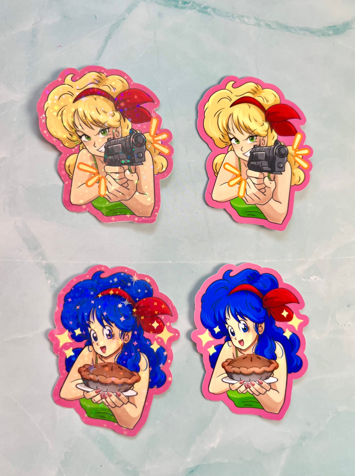 Split Personality Stickers - Glossy or Holographic