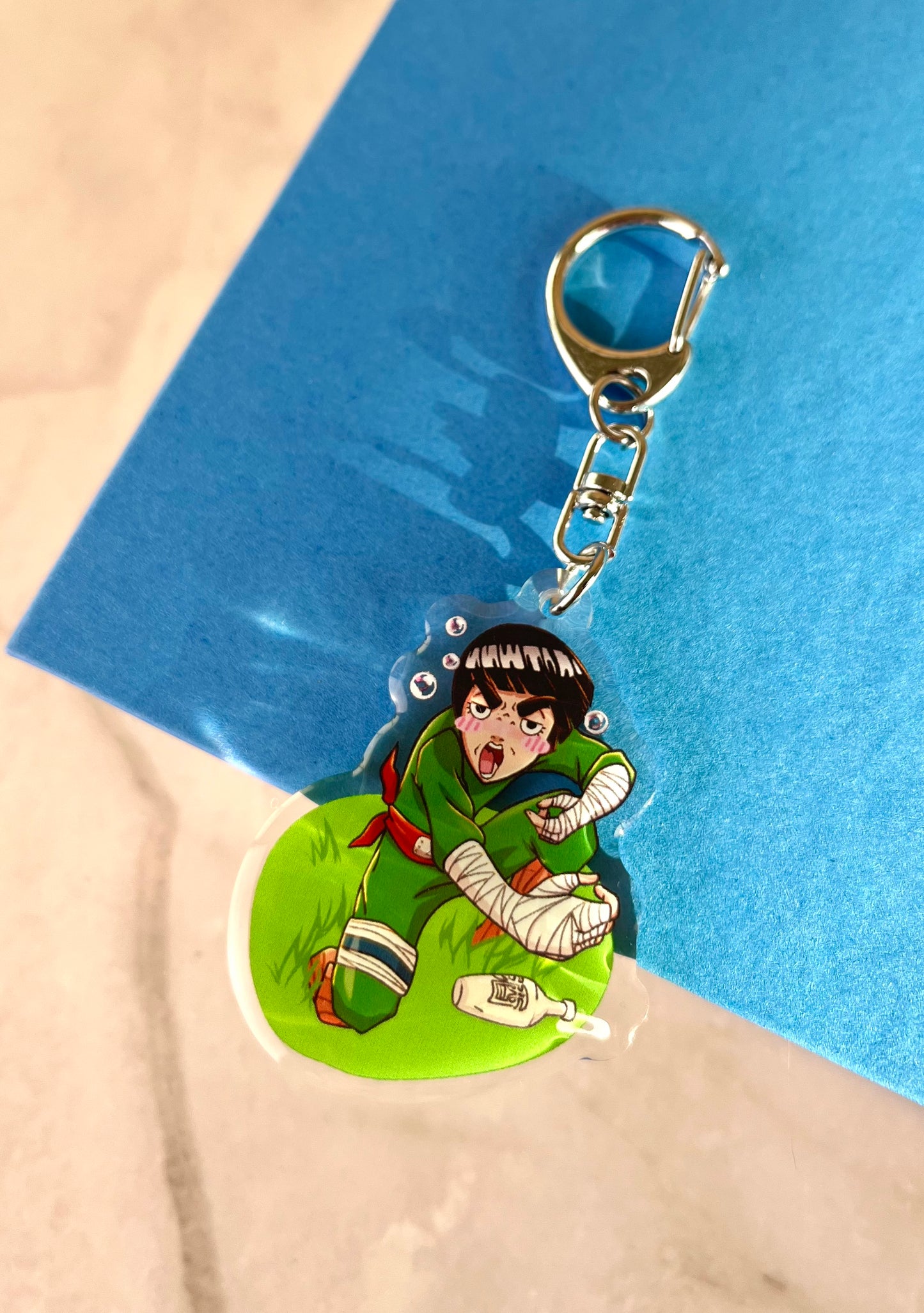 Drunken Fighter Keychain