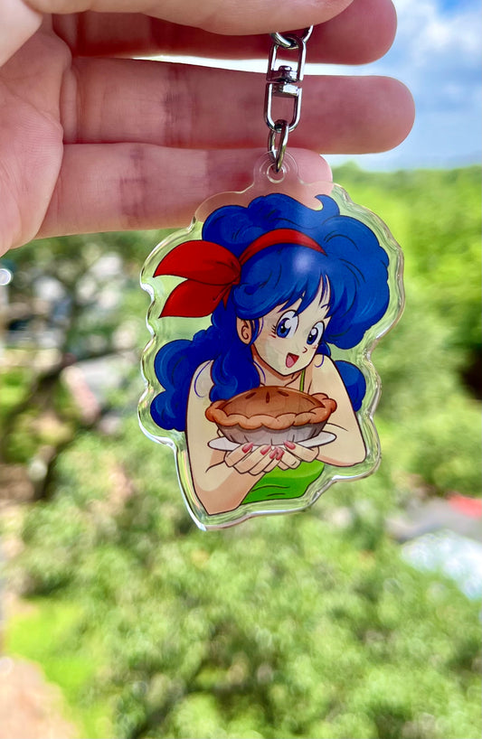 Split Personality Double Sided Keychain