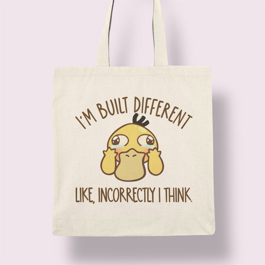 Built Different Duck Tote