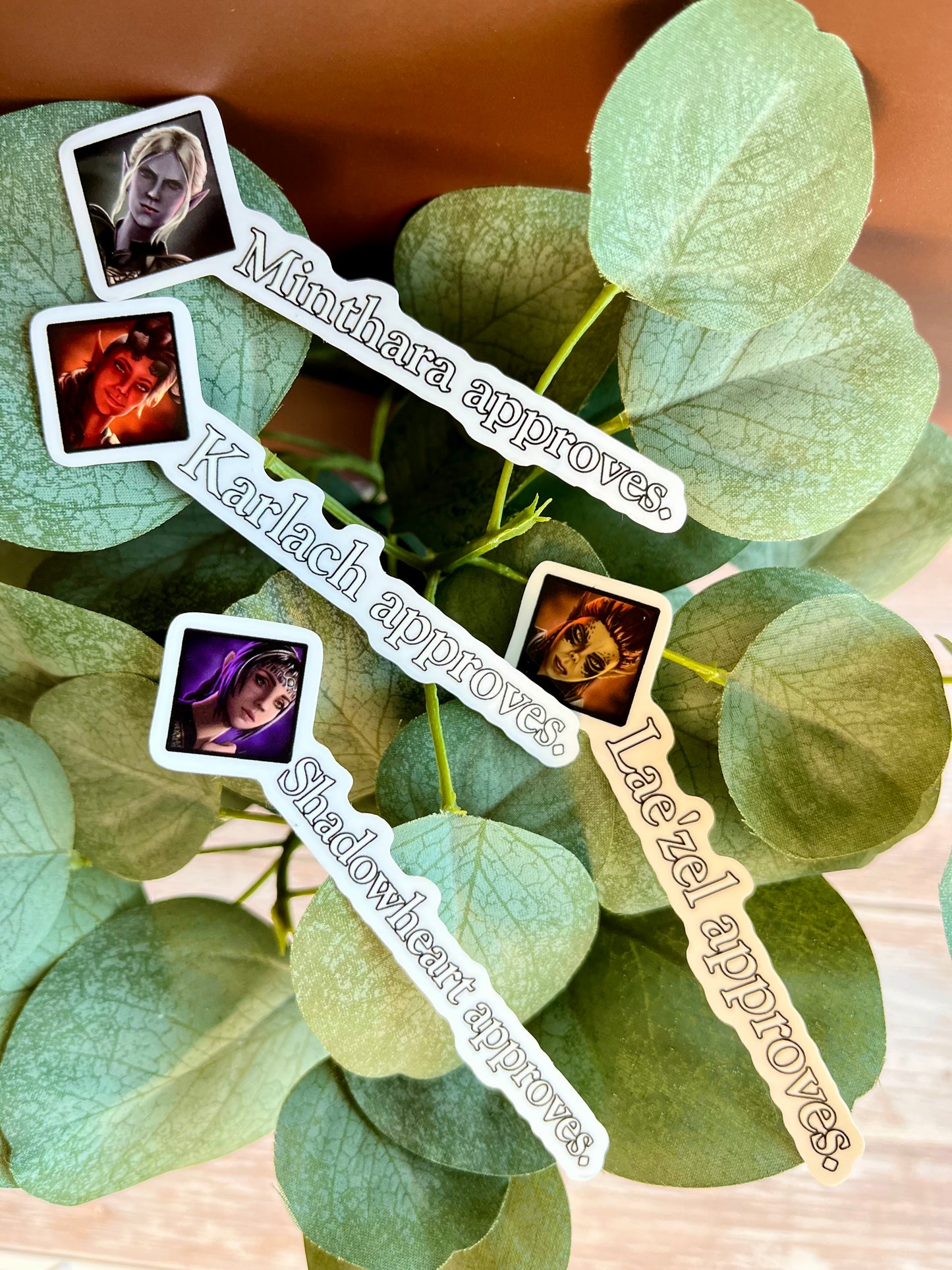 Video Game Companion Approval Stickers