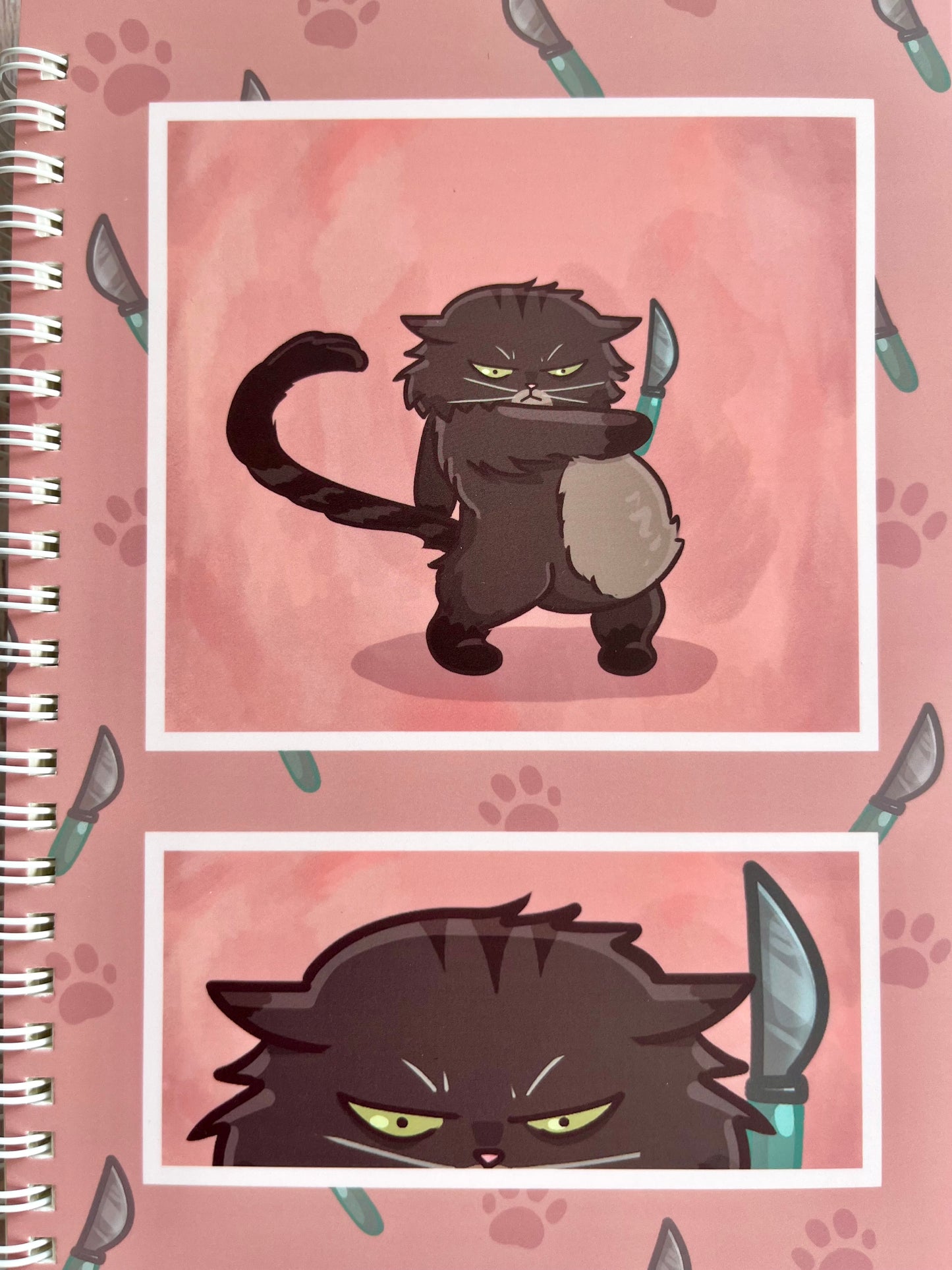 Violence Kitty Notebook
