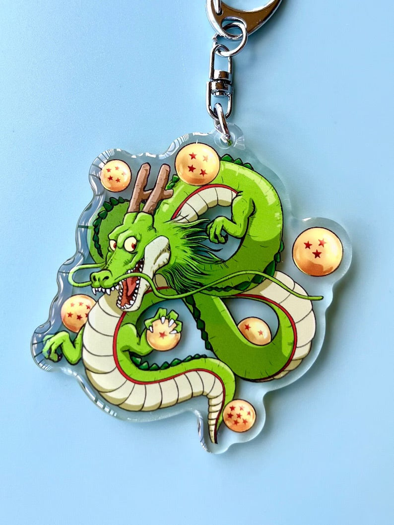 Smiling Dragon Keychain