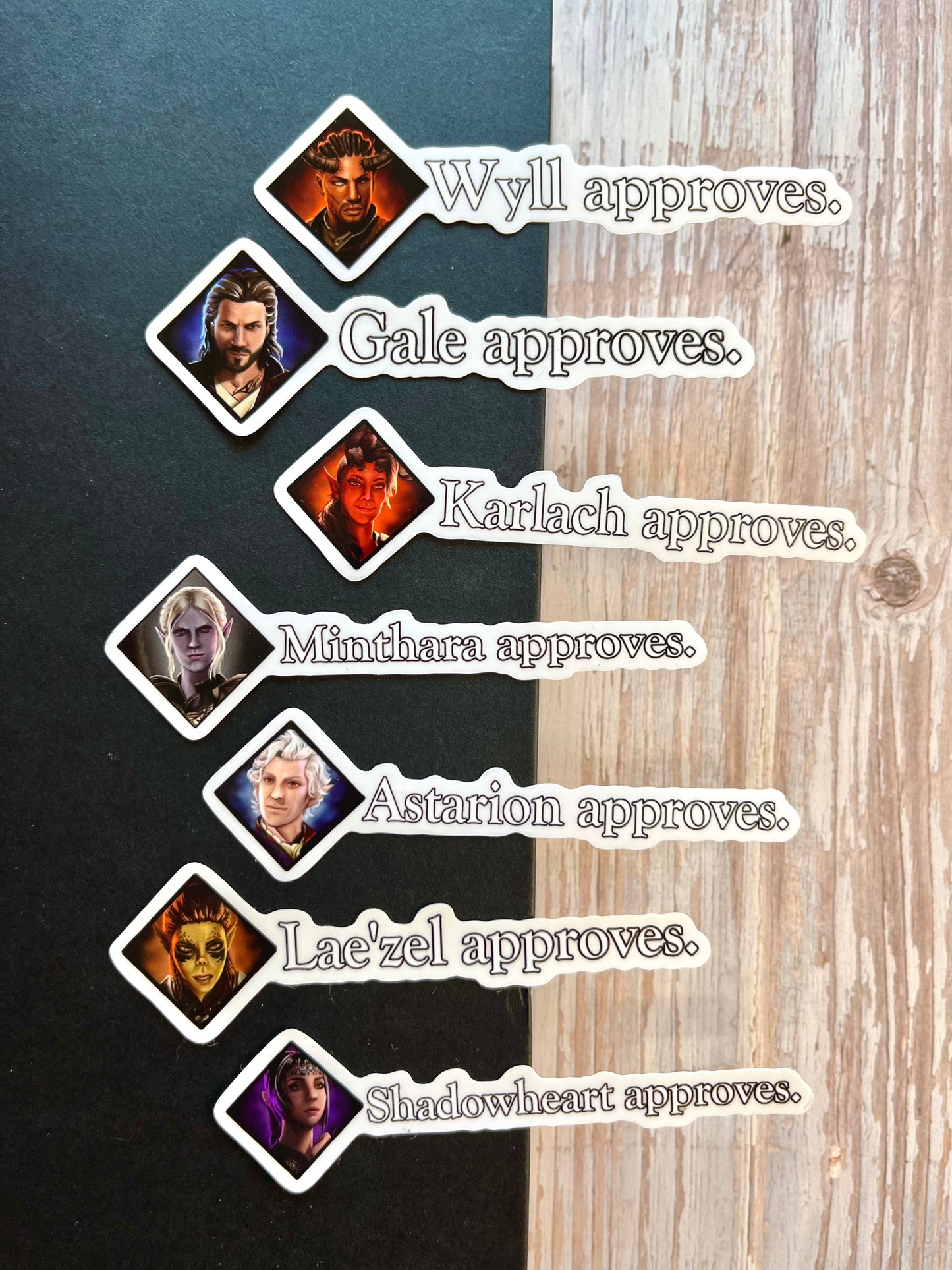 Video Game Companion Approval Stickers