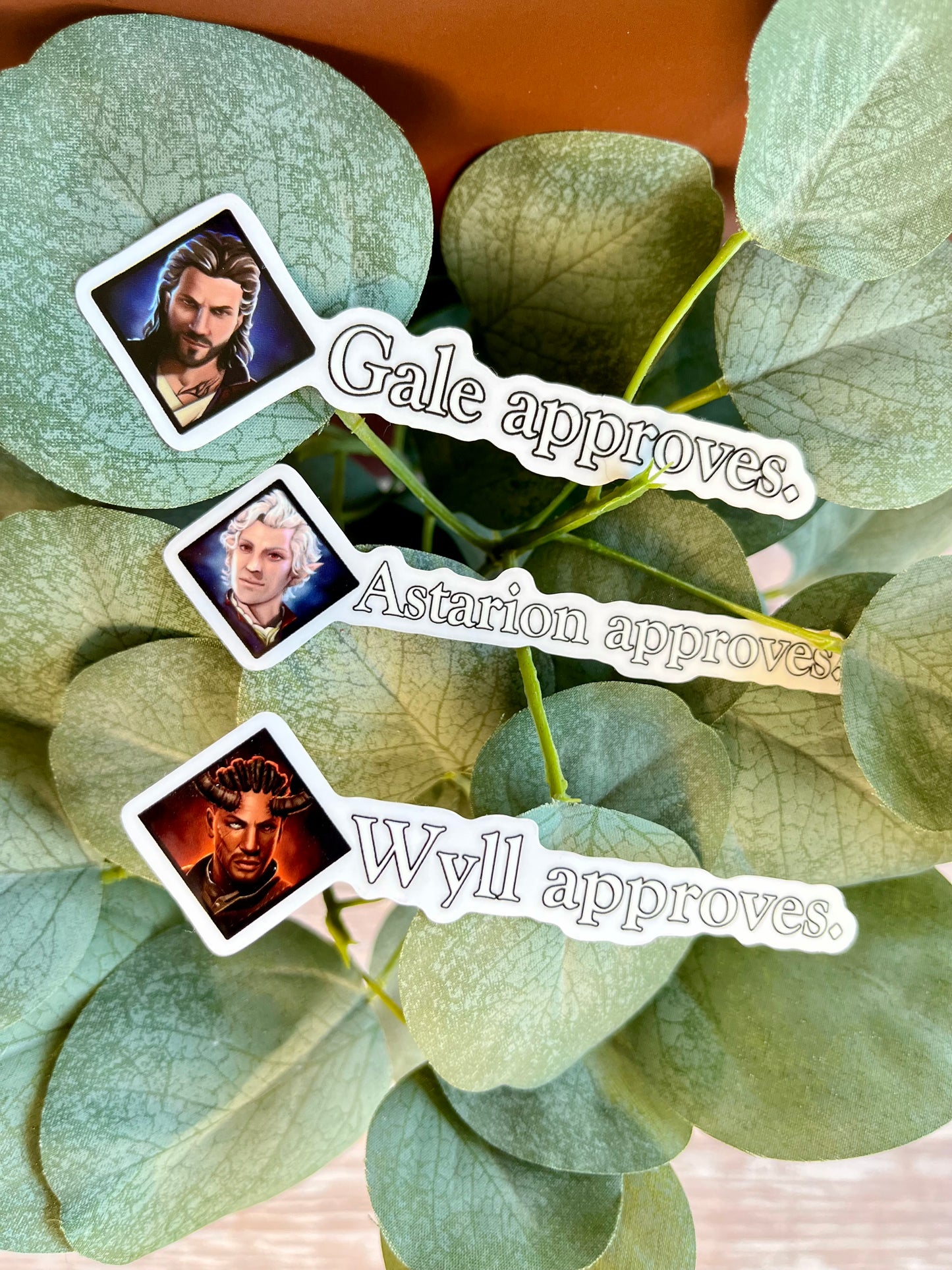 Video Game Companion Approval Stickers