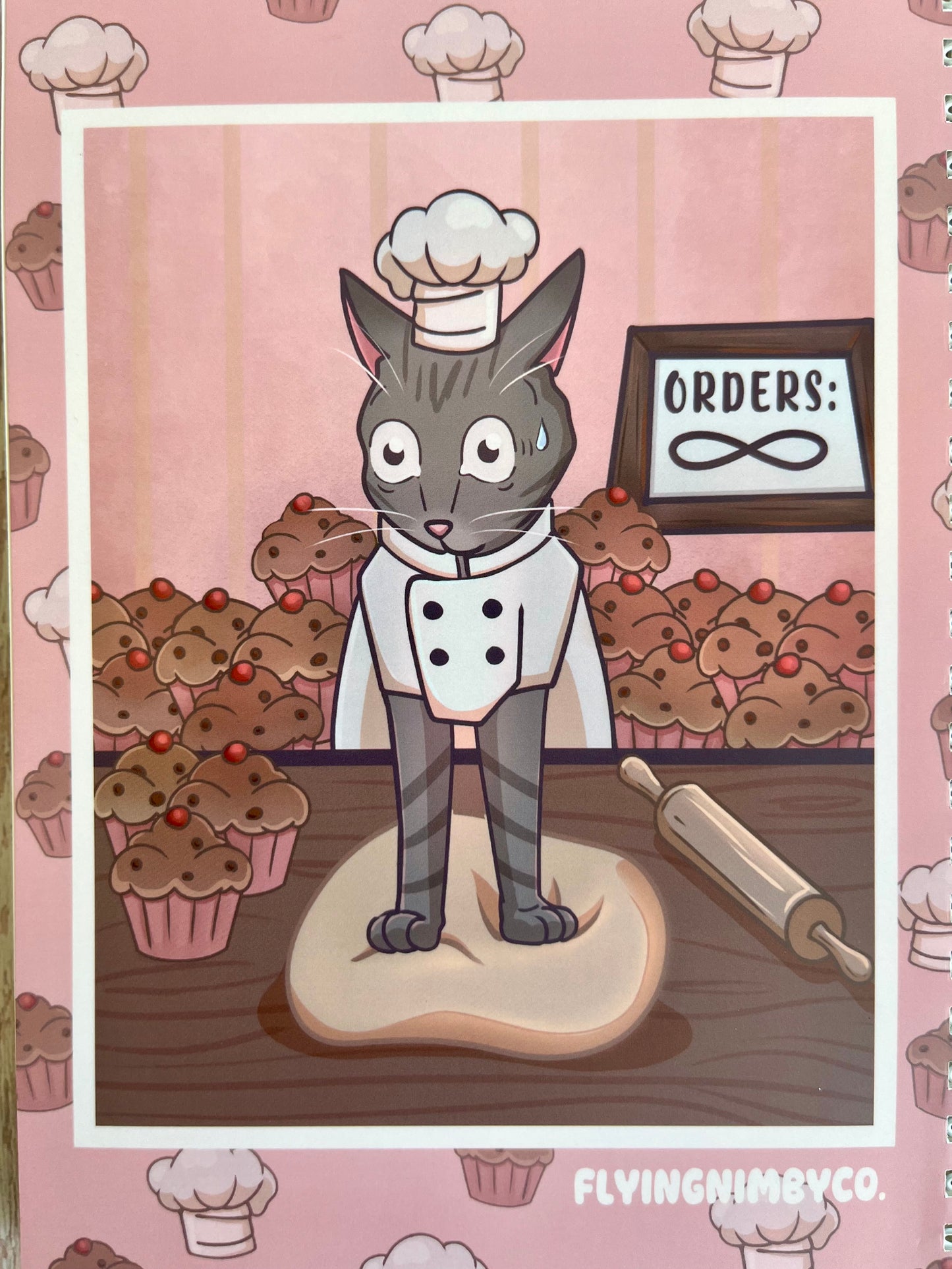 Cat Bakery Notebook