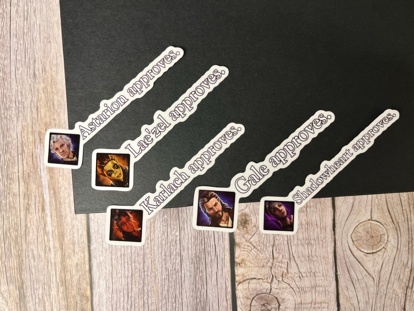 Video Game Companion Approval Stickers