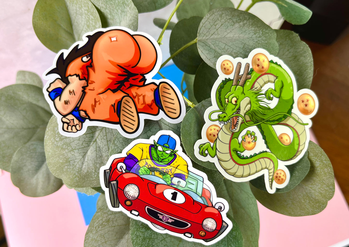 Silly Anime Stickers - Glossy or Holographic