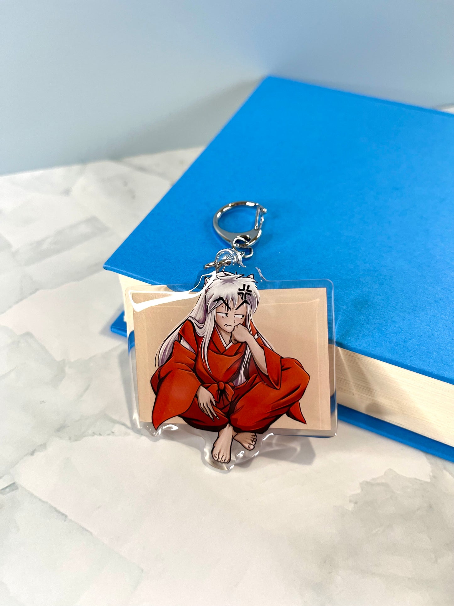 Angy Dog Demon Keychain