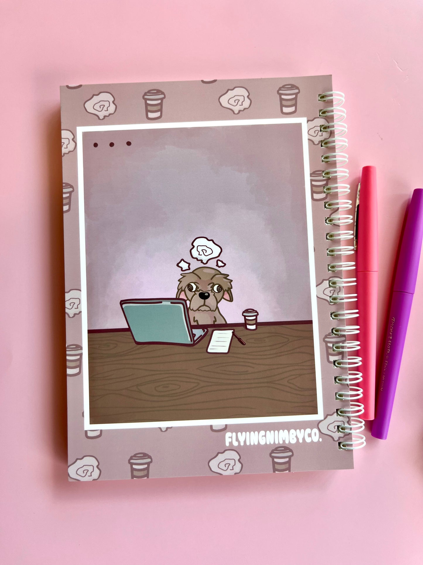 Stressed Dog Notebook