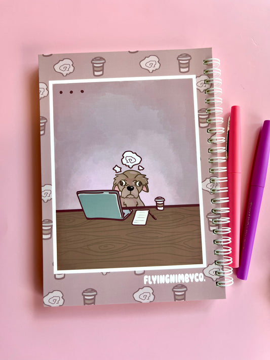 Stressed Dog Notebook