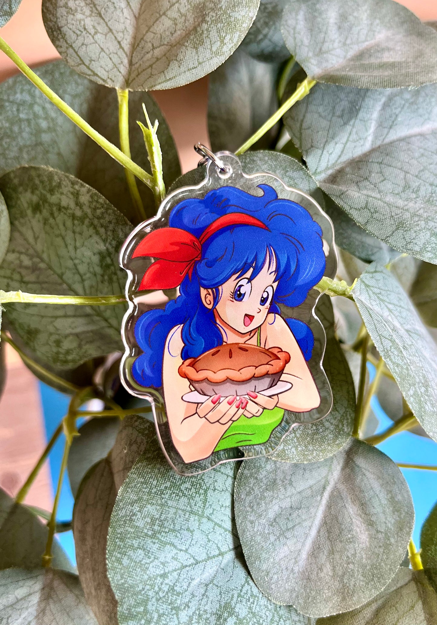 Split Personality Double Sided Keychain