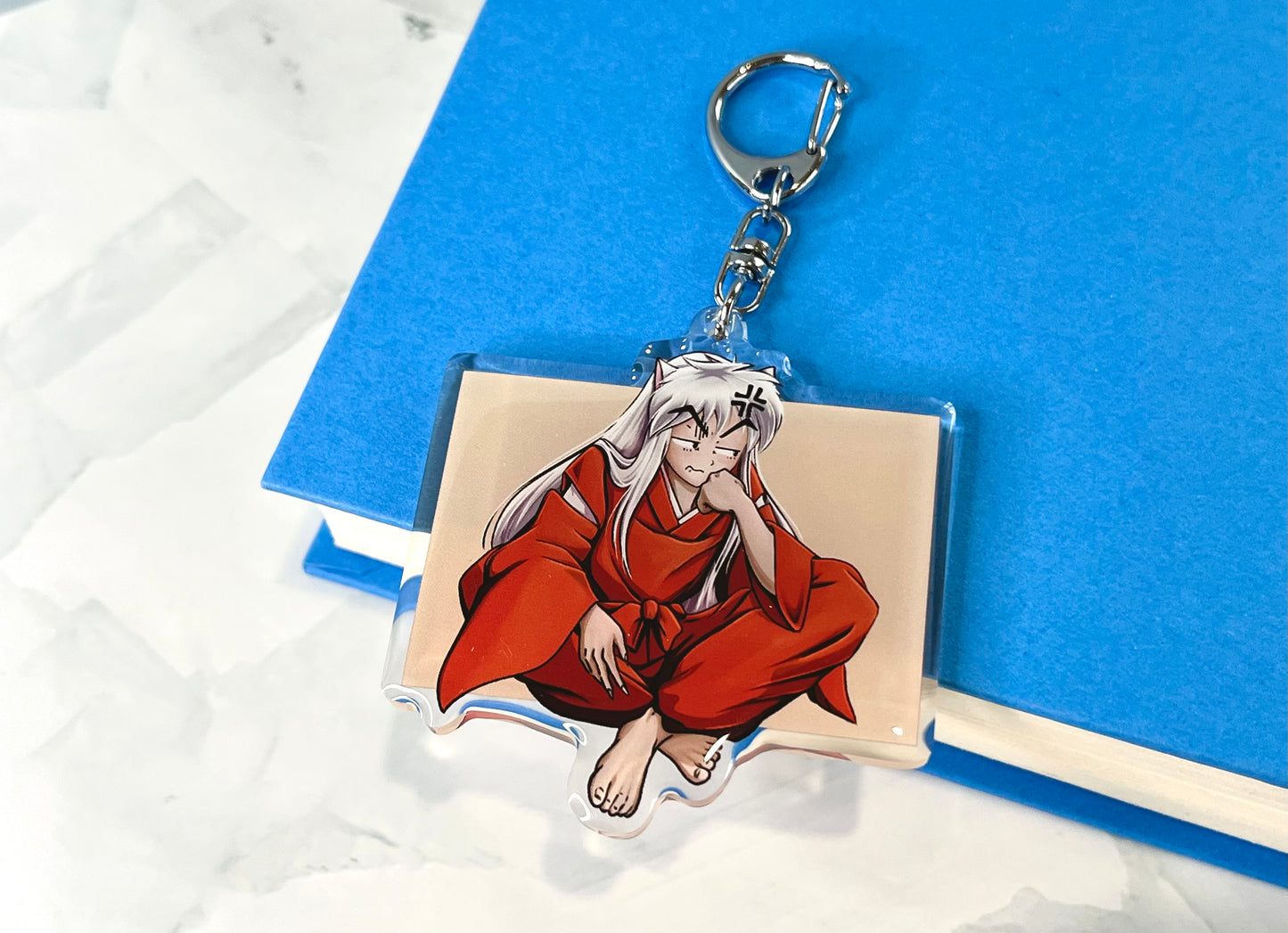 Angy Dog Demon Keychain