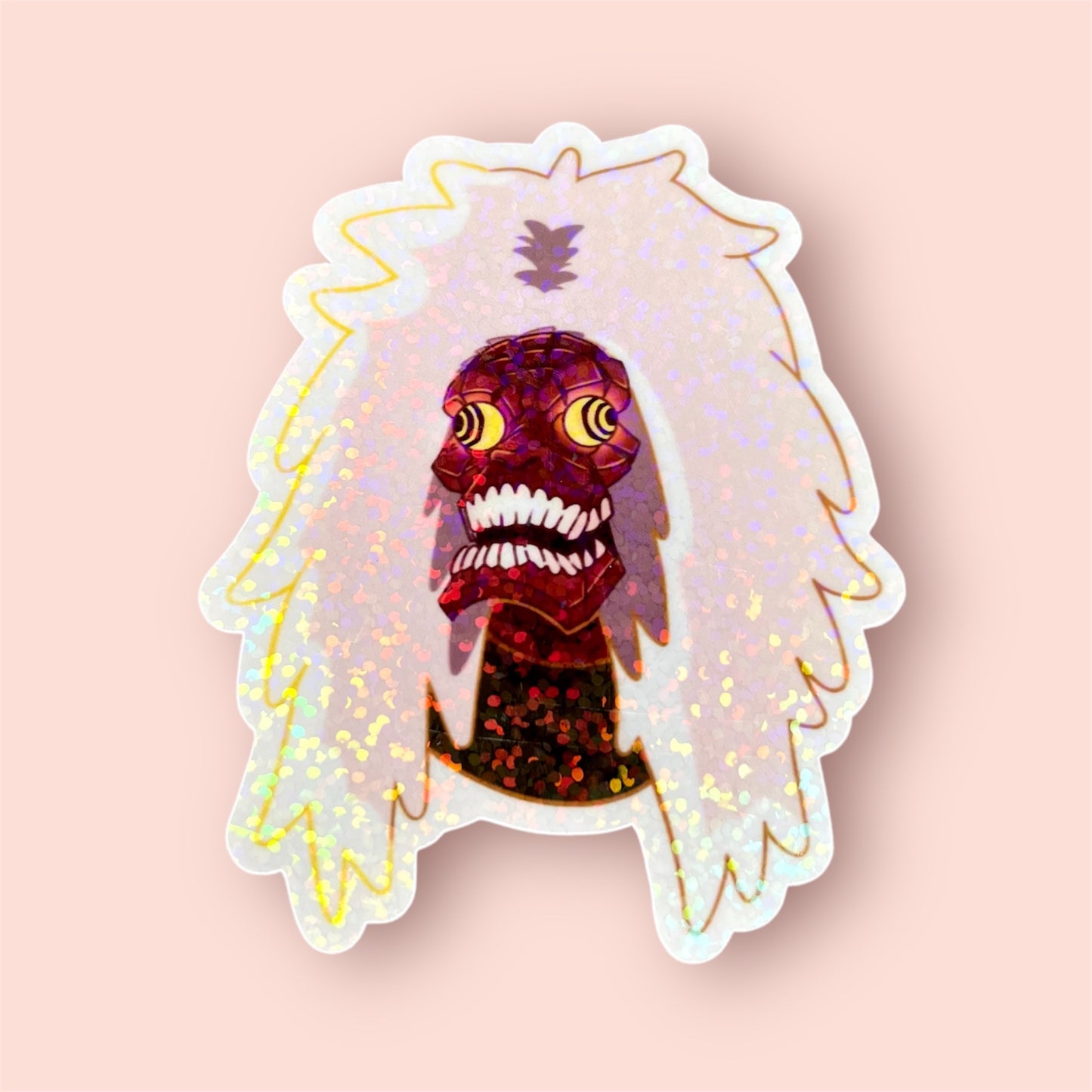 Fast Granny Cat and Ghost Stickers