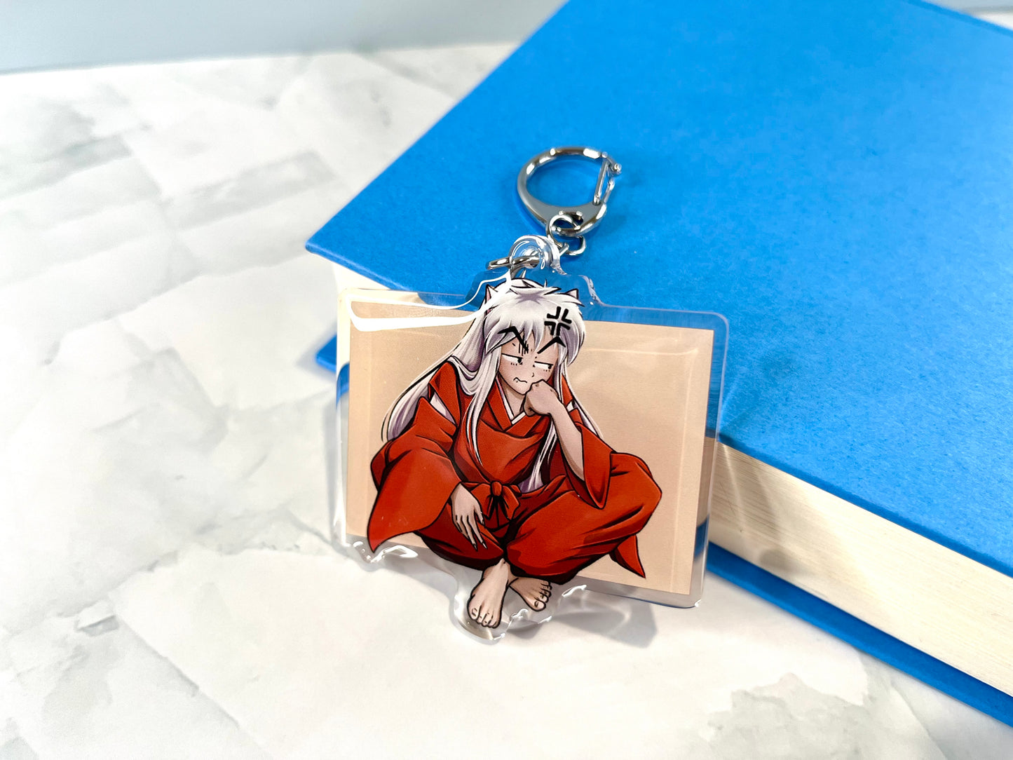 Angy Dog Demon Keychain