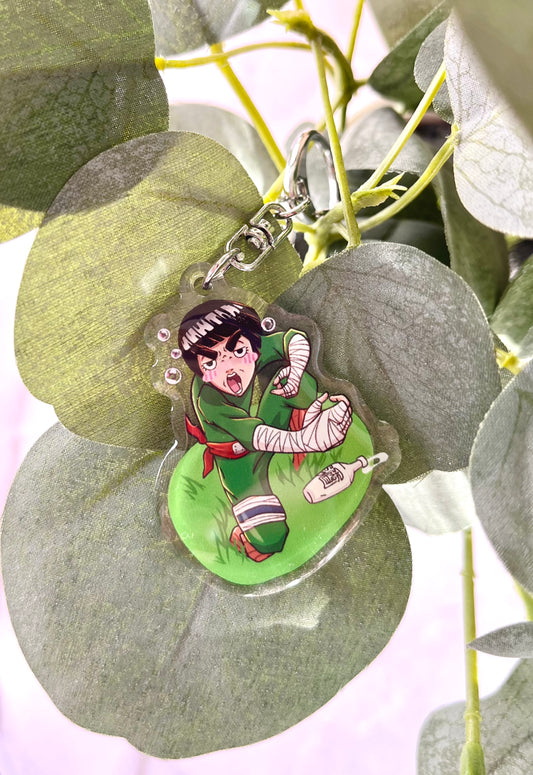 Drunken Fighter Keychain