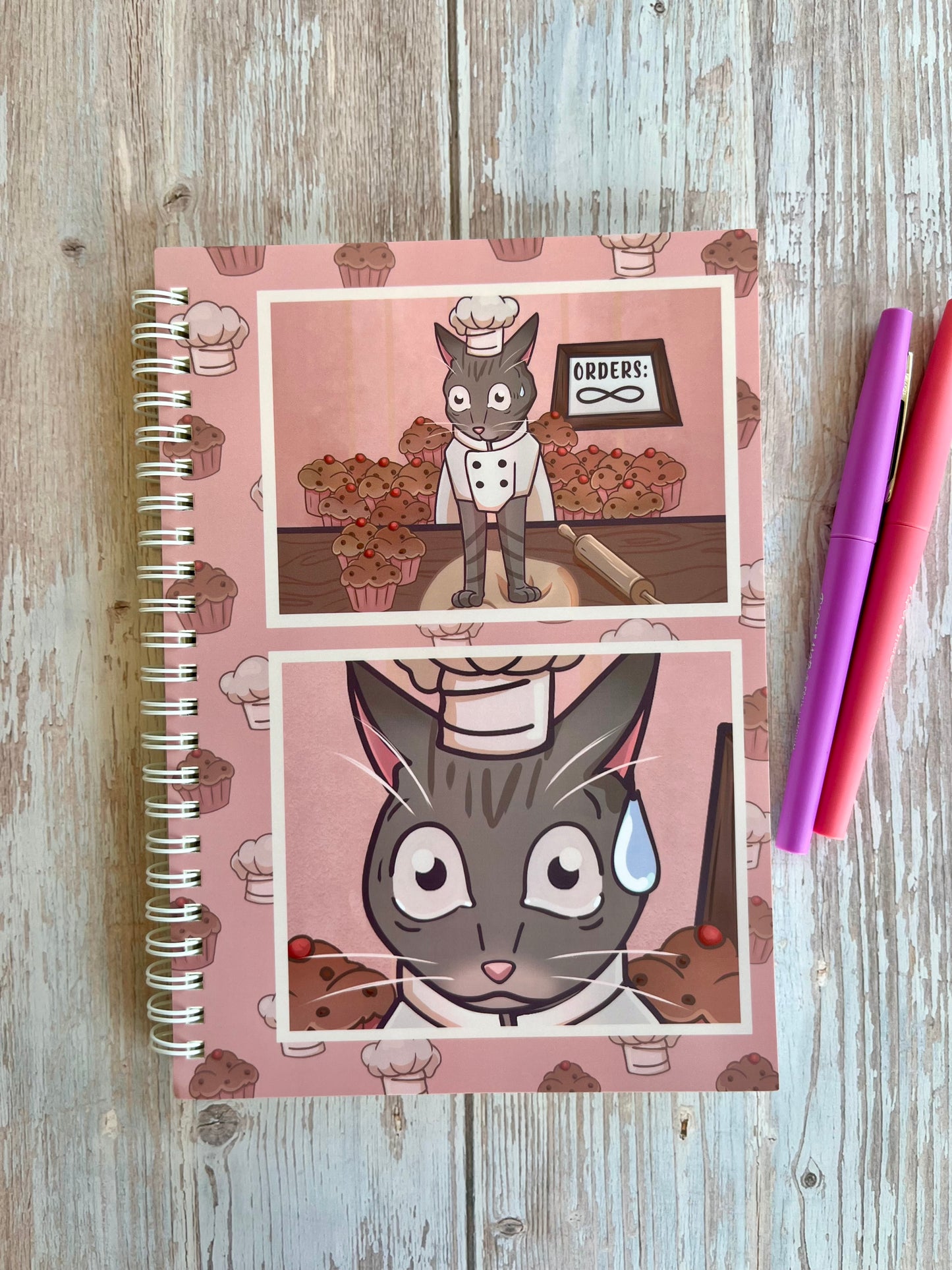 Cat Bakery Notebook