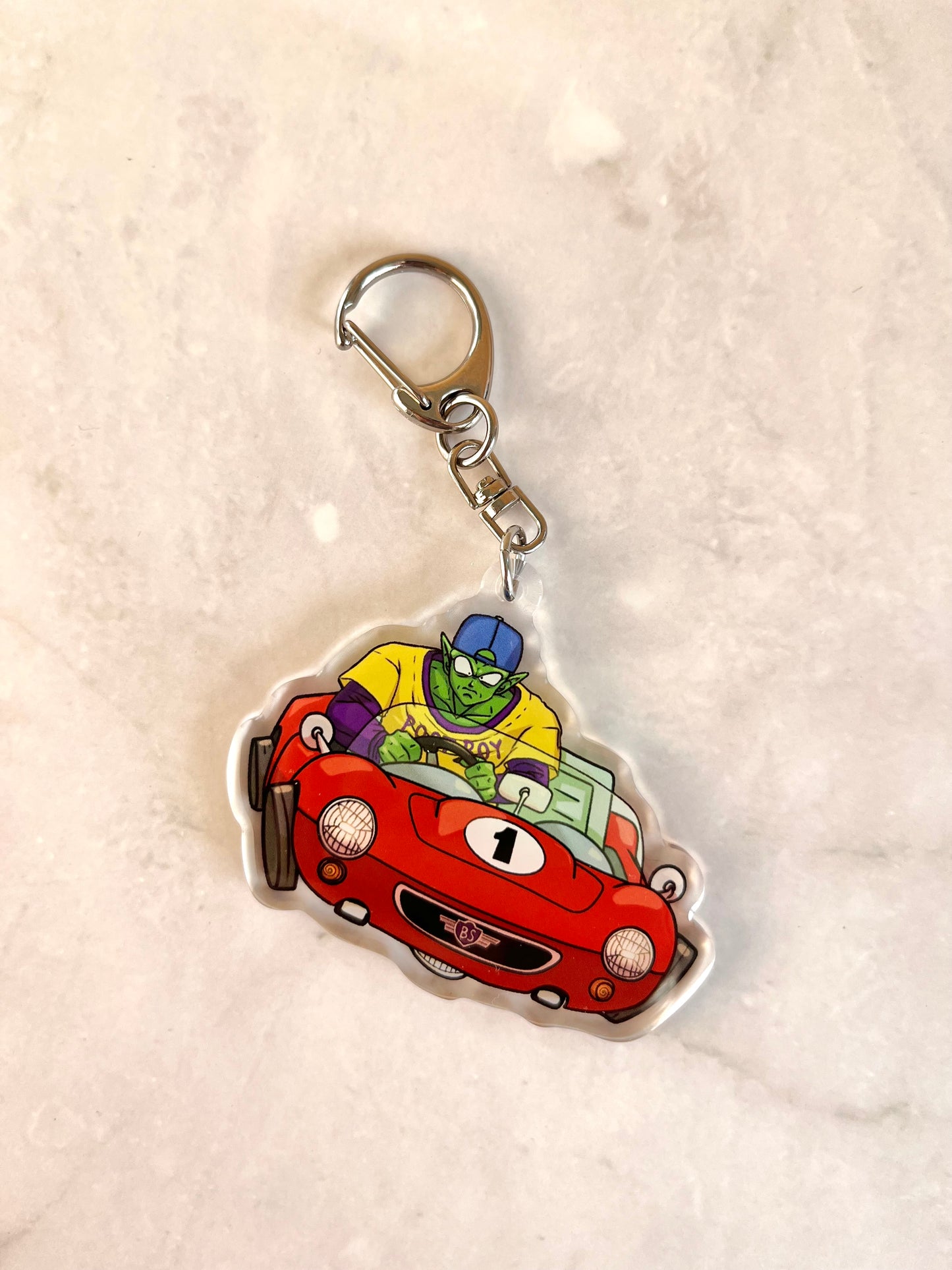 Post Boy Drivers Test Keychain