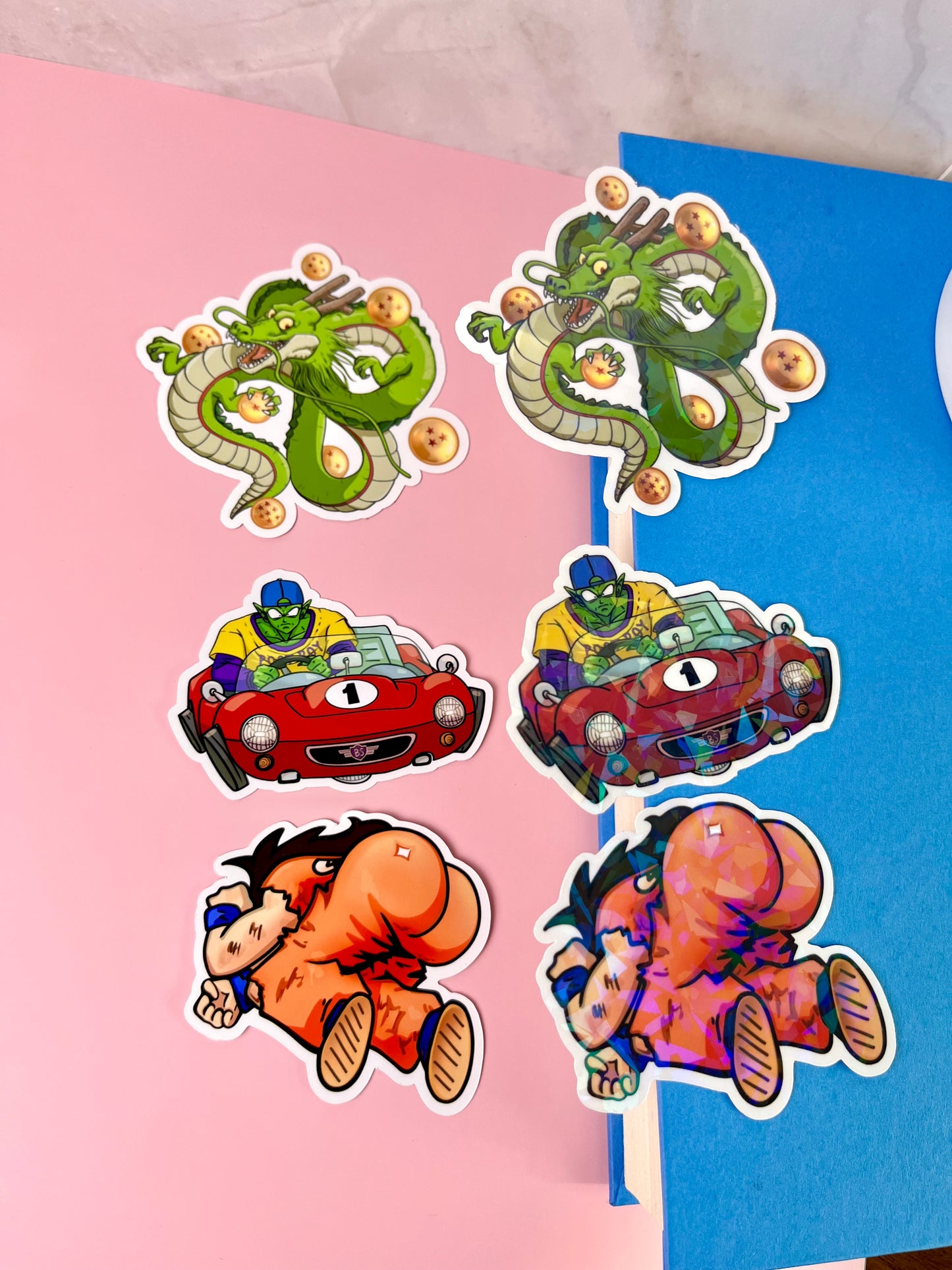 Silly Anime Stickers - Glossy or Holographic