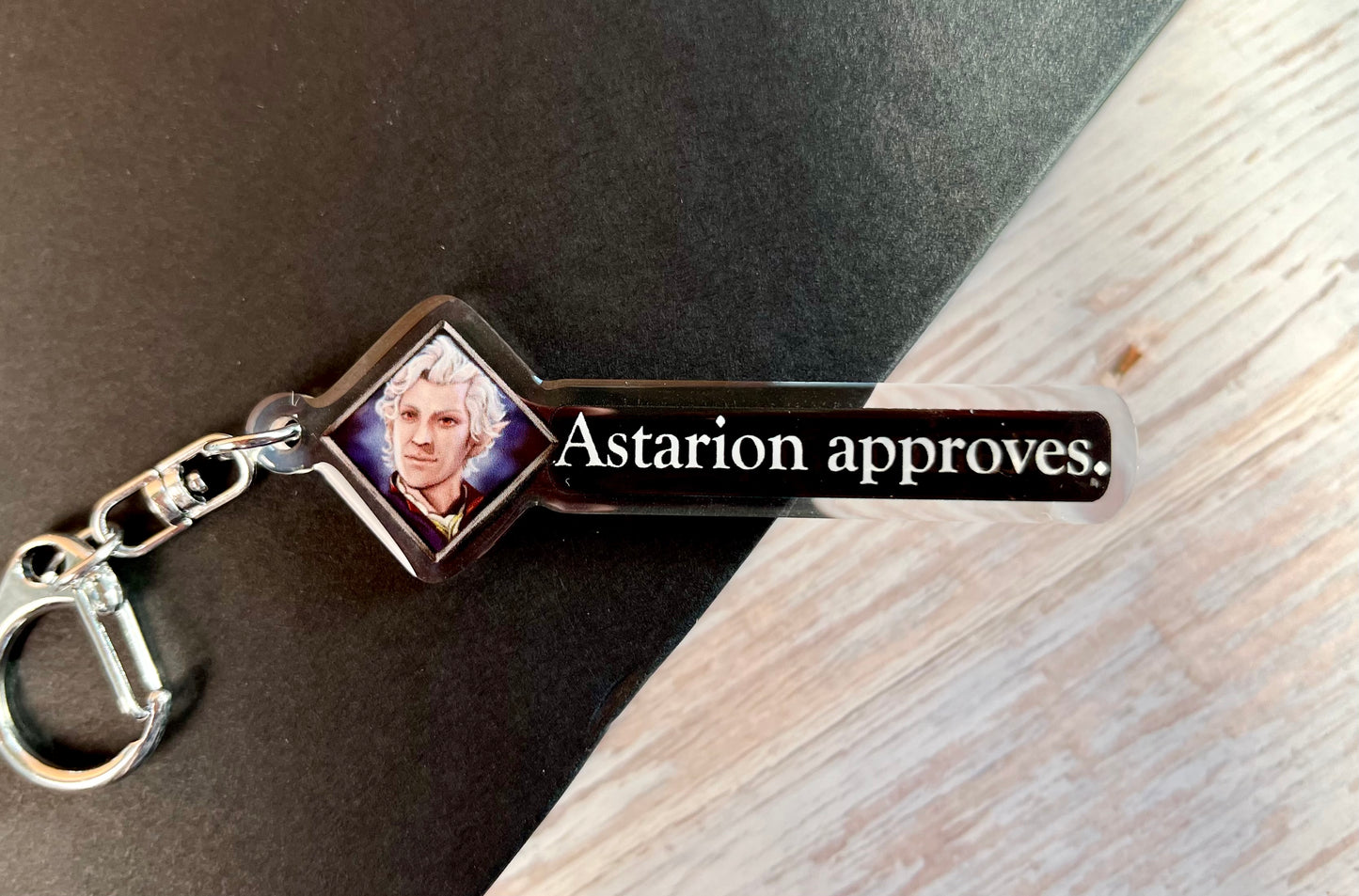 Video Game Companion Approval Keychains