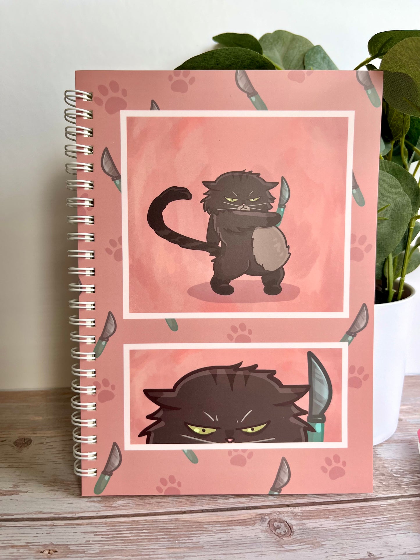 Violence Kitty Notebook