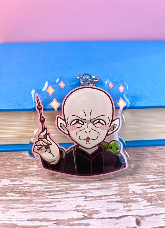 Kawaii Dark Wizard Keychain