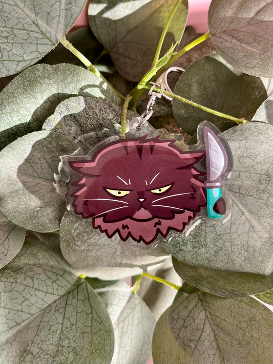 Violence Kitty Keychain
