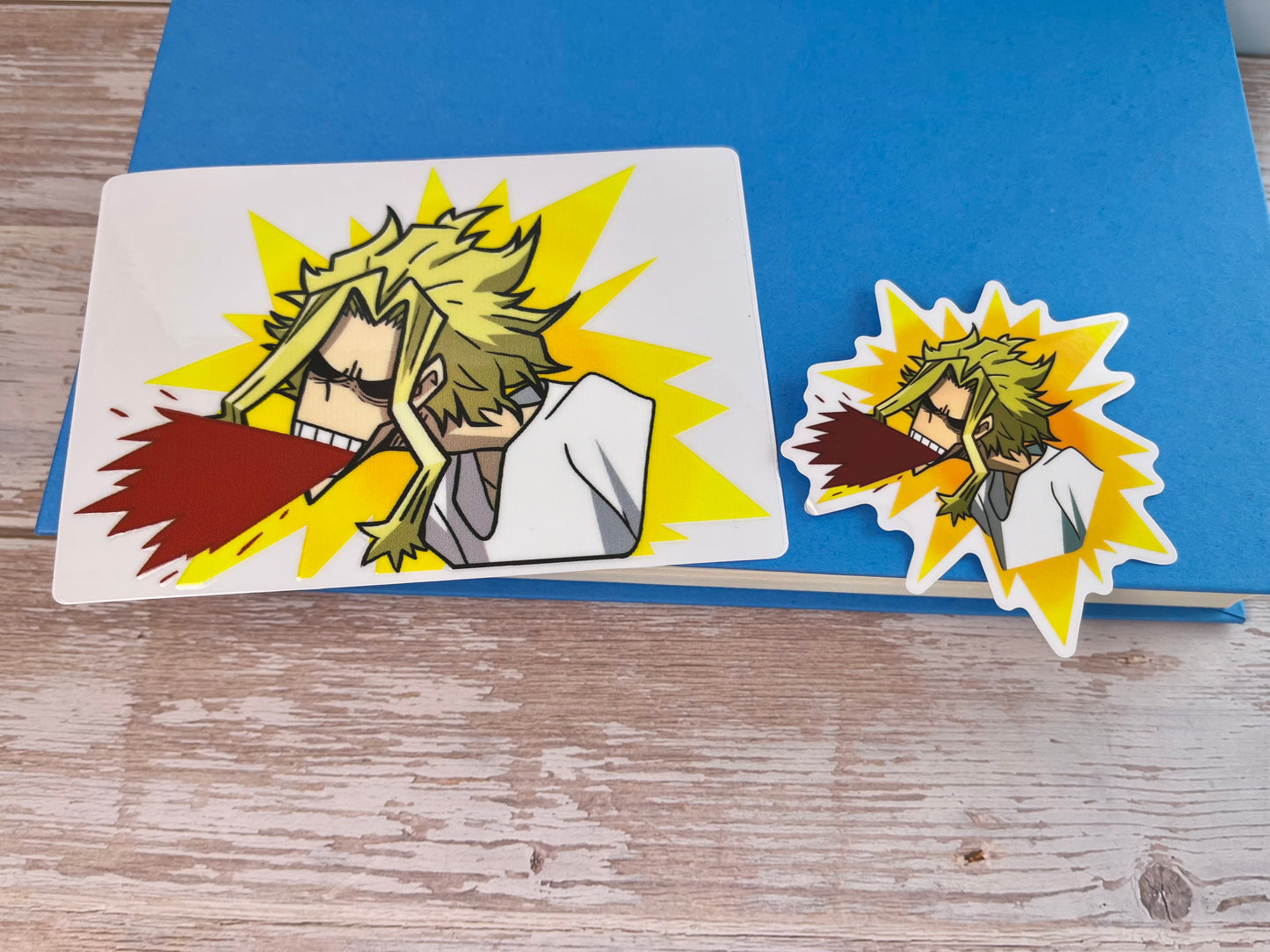 Skinny Hero Sticker and Peeker