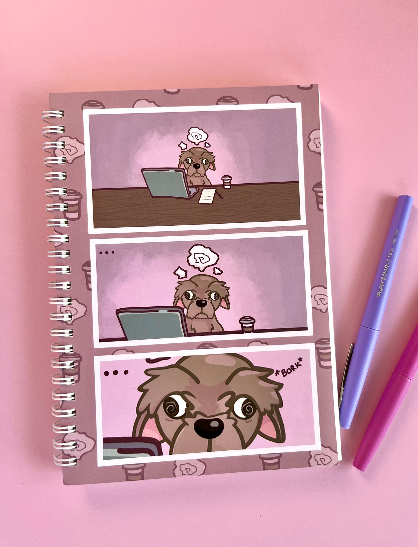 Stressed Dog Notebook