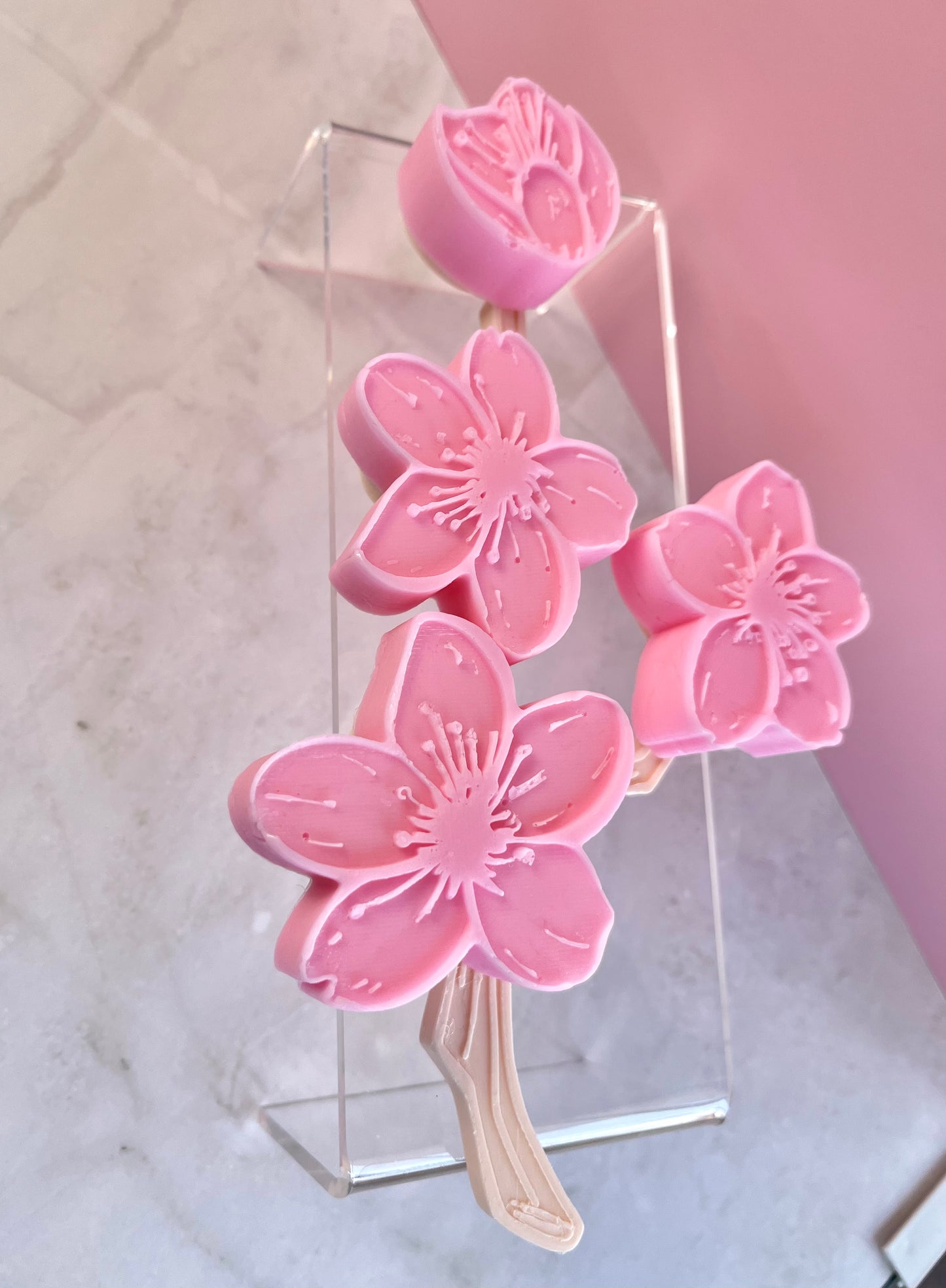 Cherry Blossom Soaps- Singles or Set