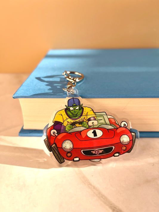 Post Boy Drivers Test Keychain