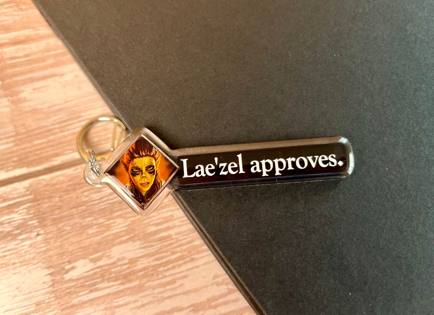 Video Game Companion Approval Keychains