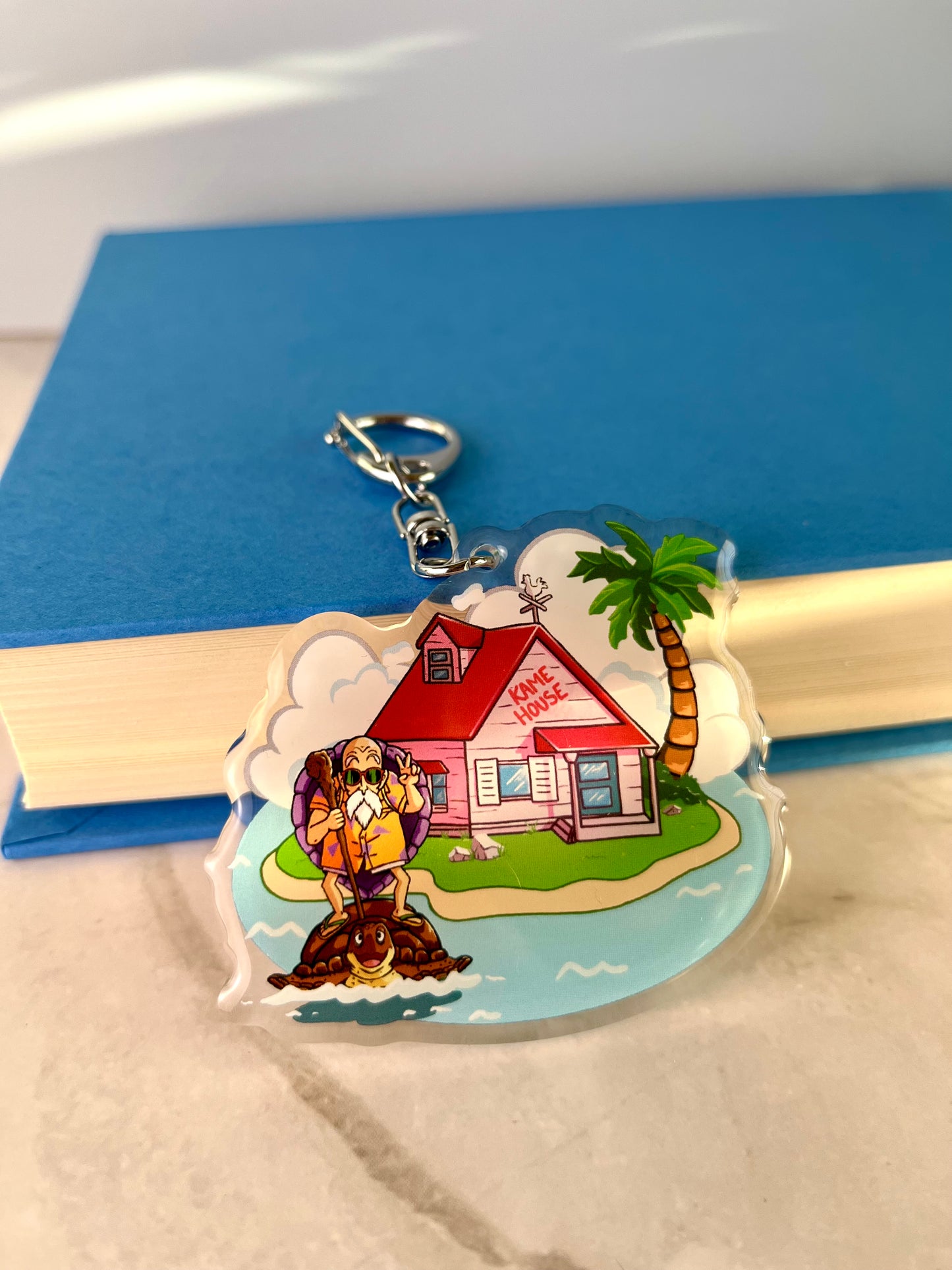 Turtle Island House Keychain