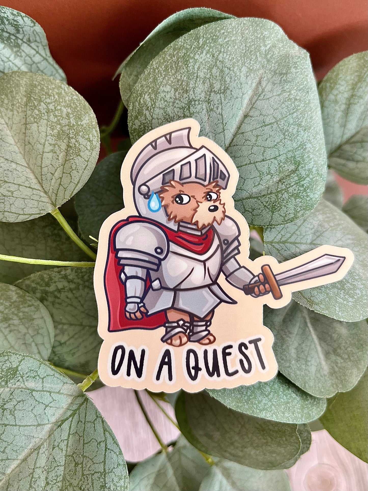 On a Quest Sticker