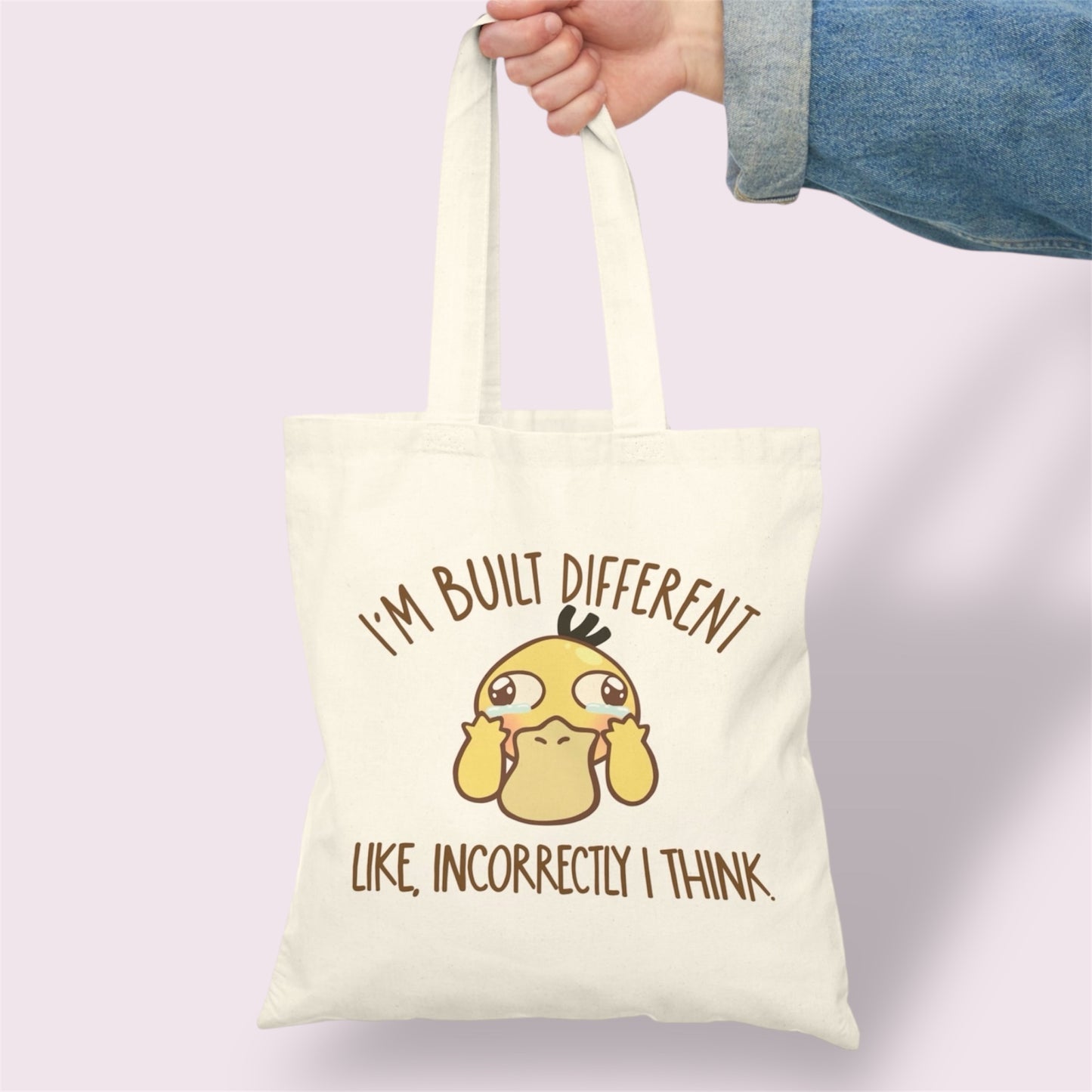 Built Different Duck Tote