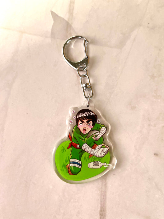 Drunken Fighter Keychain