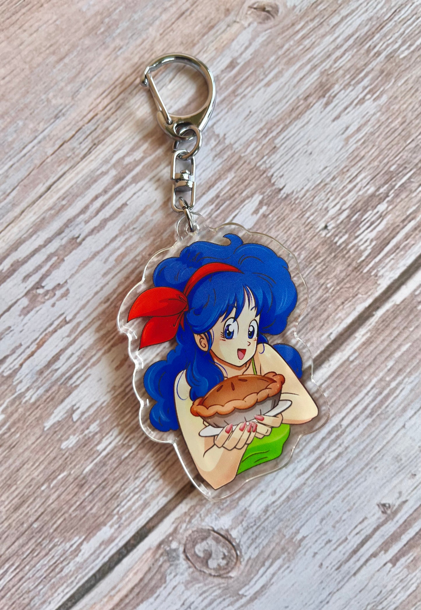 Split Personality Double Sided Keychain