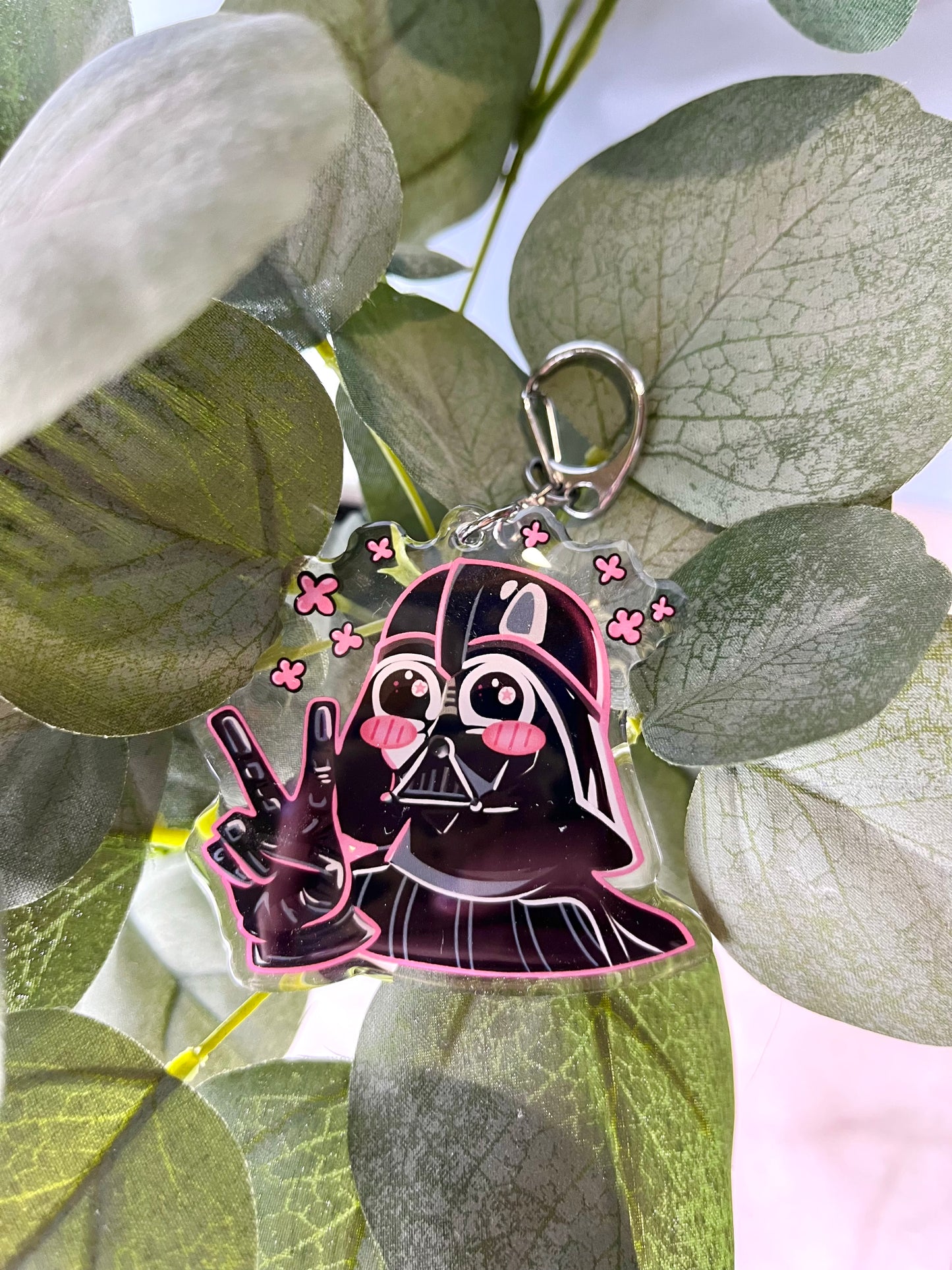 Kawaii Dark Lord Keychain