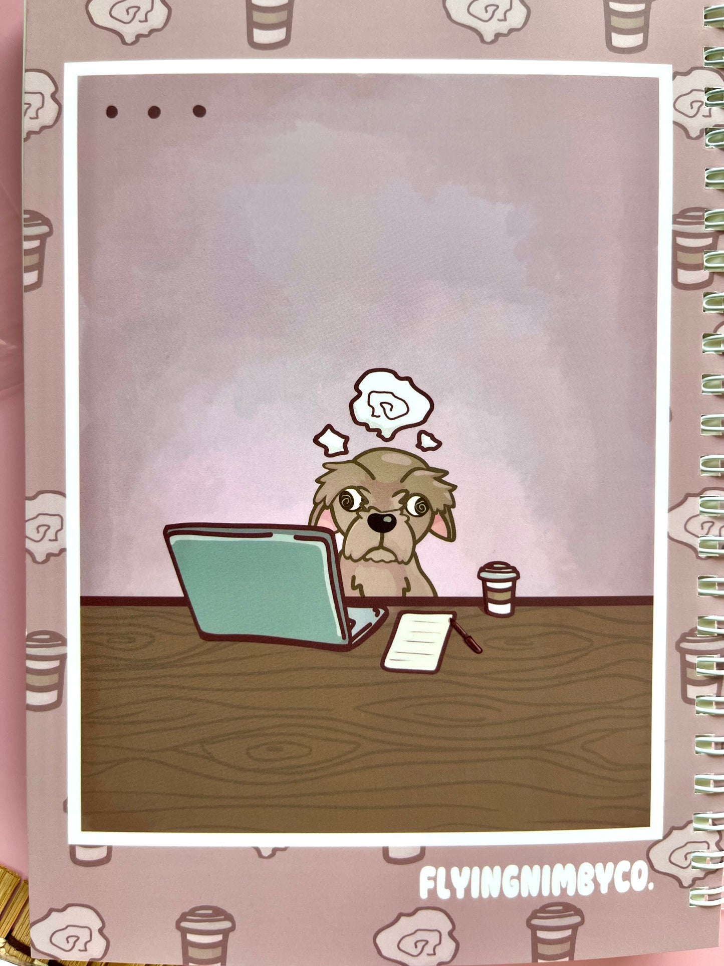 Stressed Dog Notebook