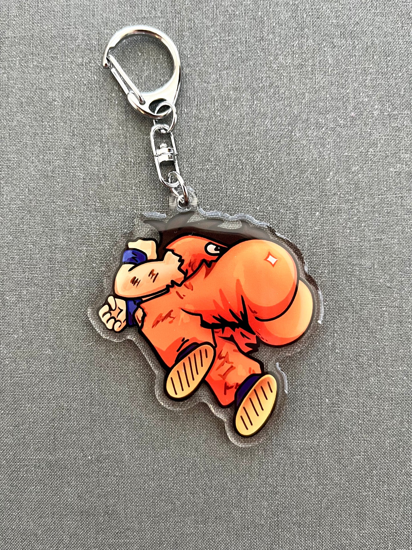 Death Pose Booty Keychain