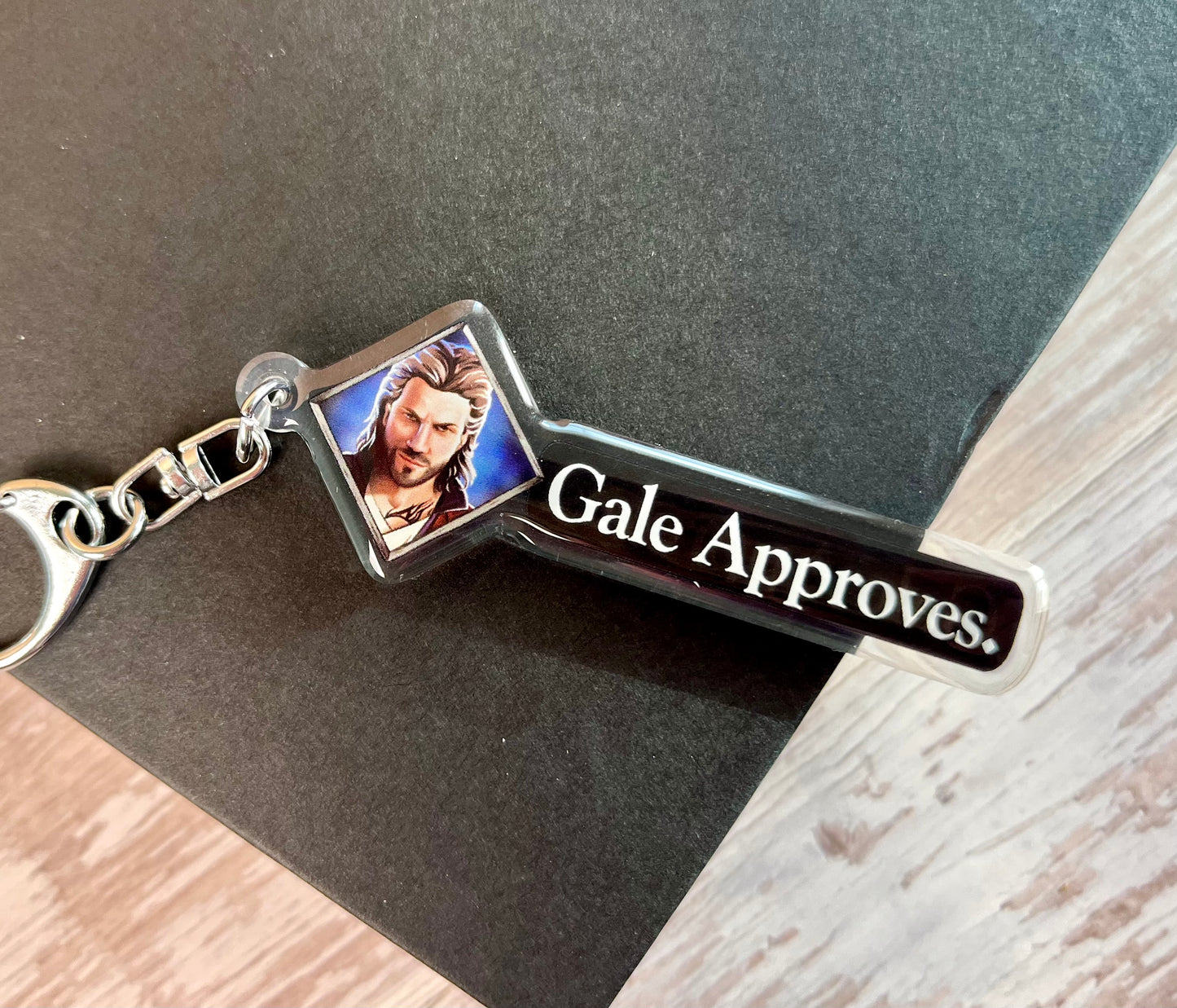 Video Game Companion Approval Keychains