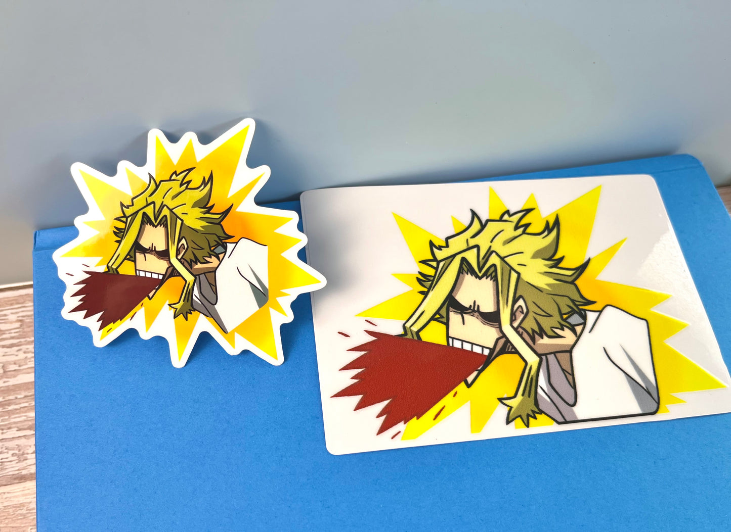 Skinny Hero Sticker and Peeker