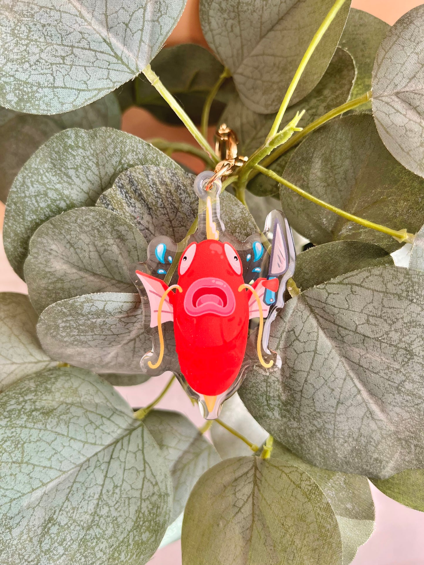 Fight or Flight Fish Keychain