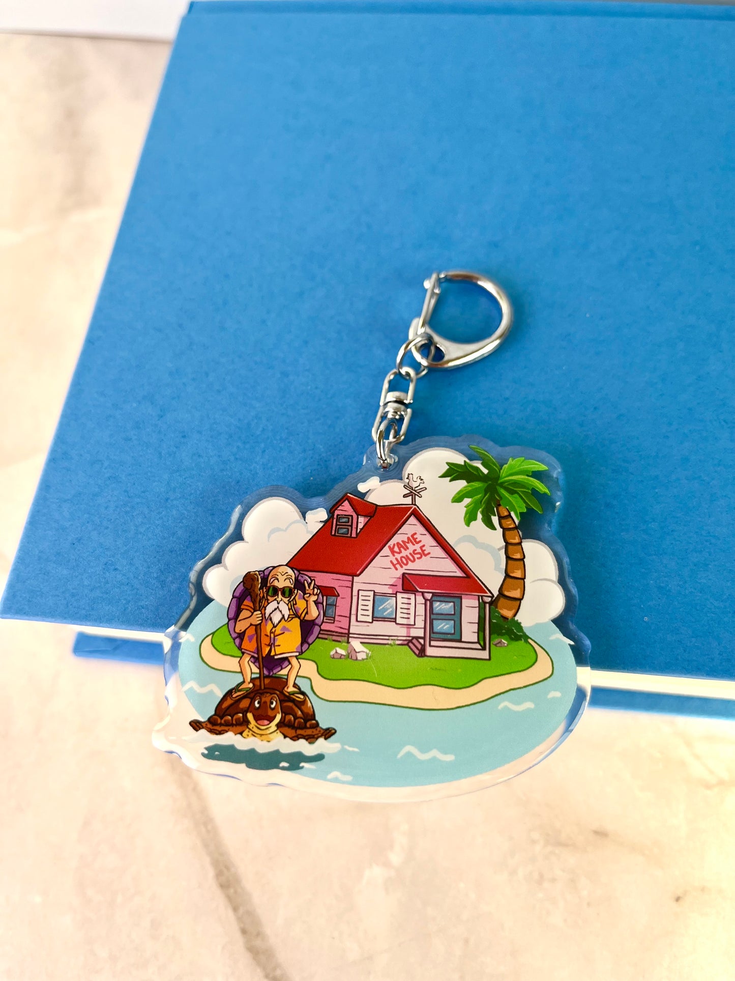 Turtle Island House Keychain