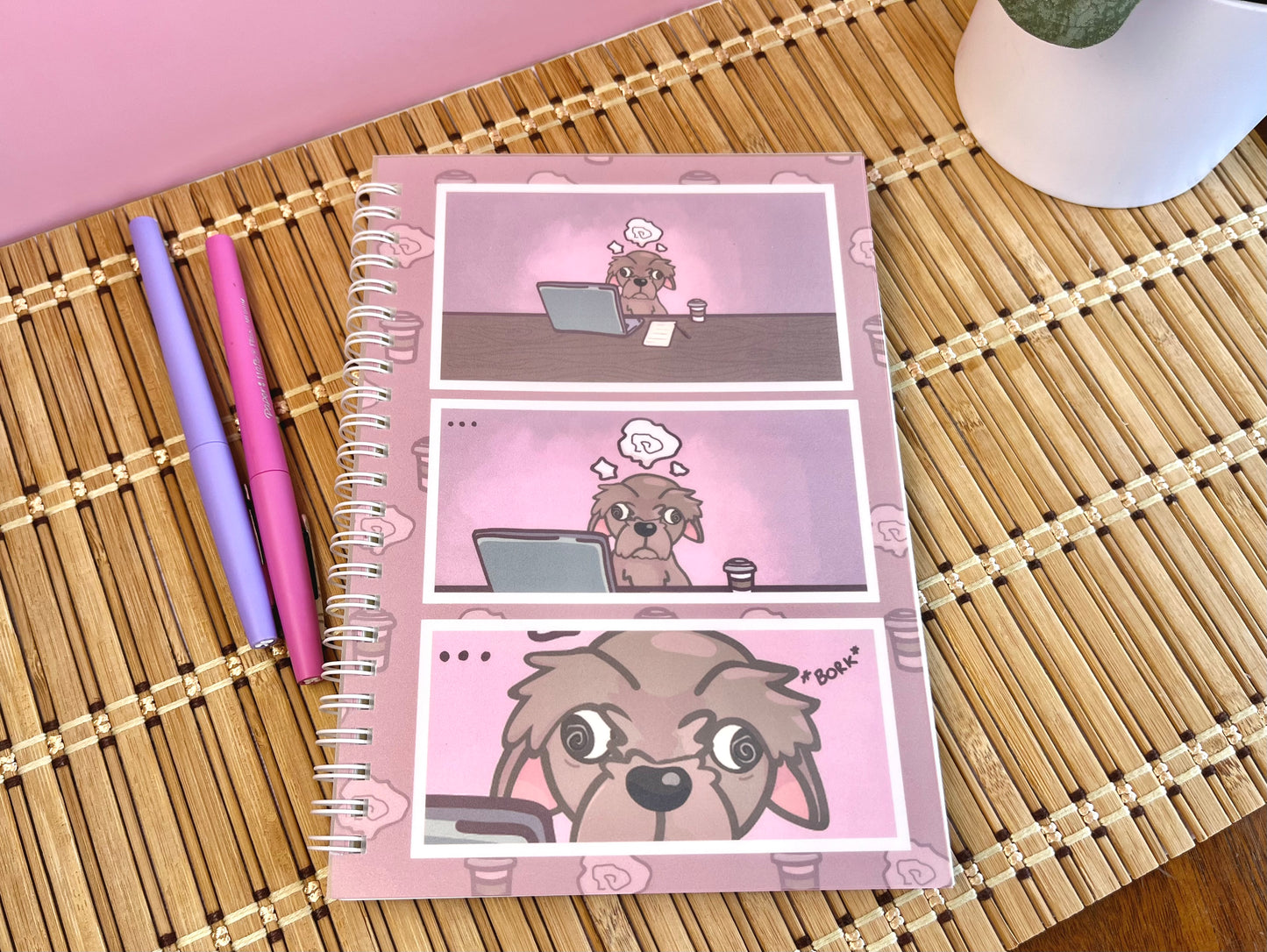 Stressed Dog Notebook