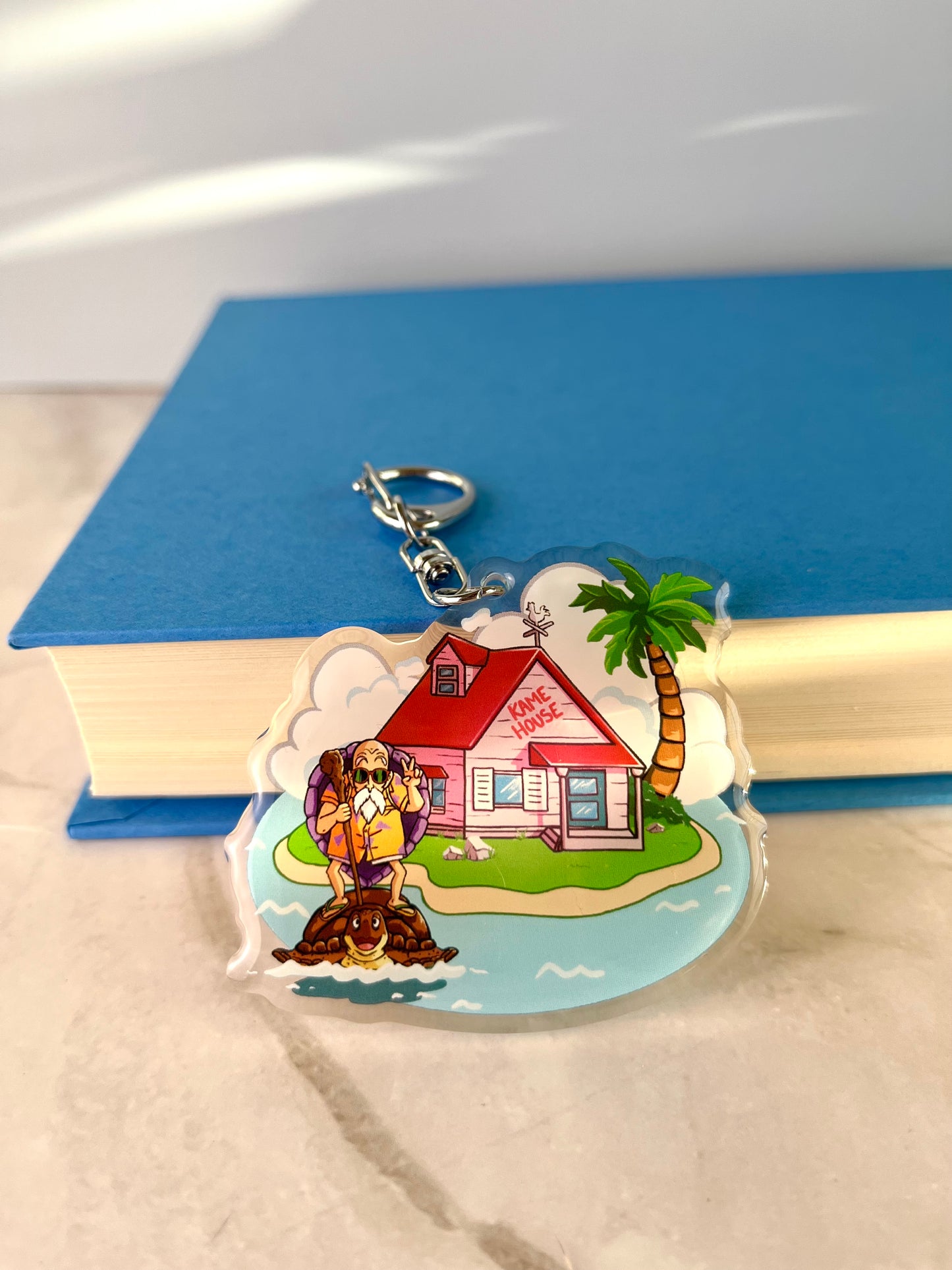 Turtle Island House Keychain
