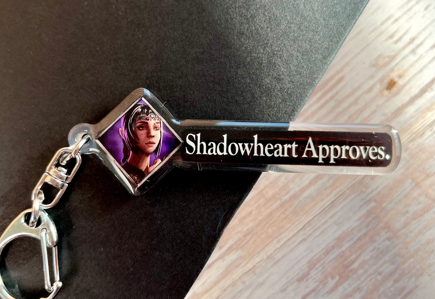 Video Game Companion Approval Keychains