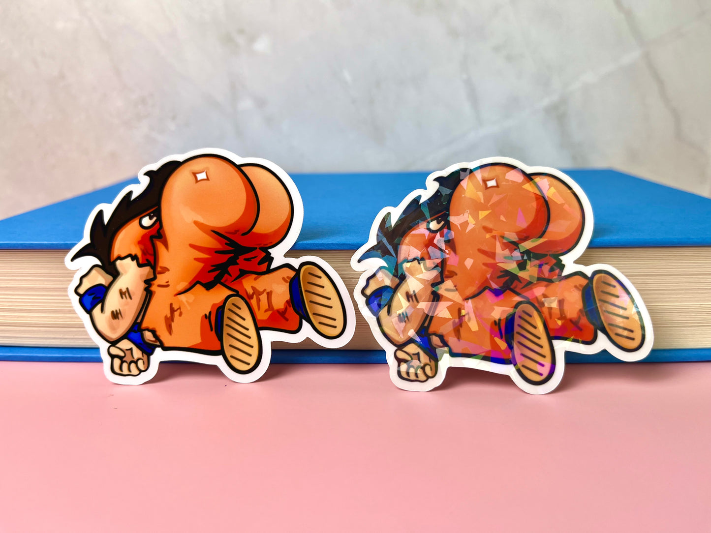 Silly Anime Stickers - Glossy or Holographic